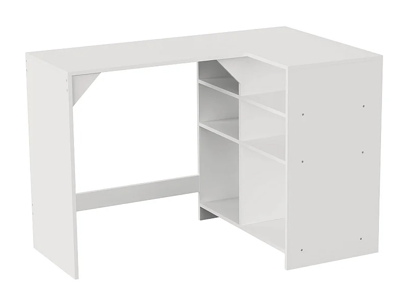 Scrivania ad angolo reversibile SpaceQub 110x67,5x75cm 7house