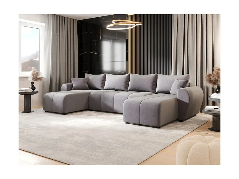 Canapé d’angle panoramique MOLIA en U