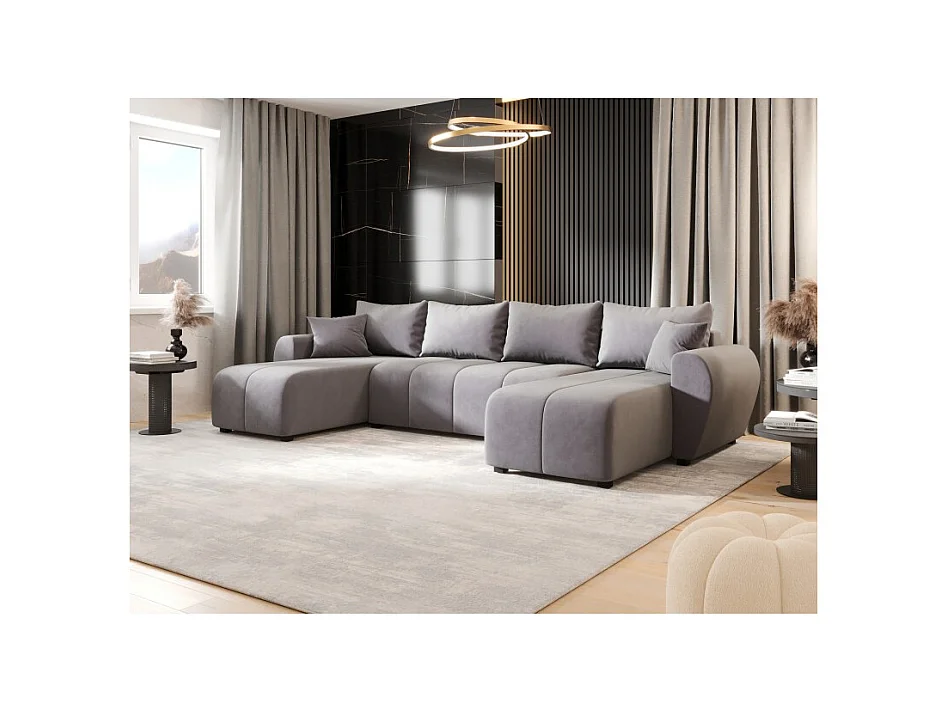 Canapé d’angle panoramique MOLIA en U
