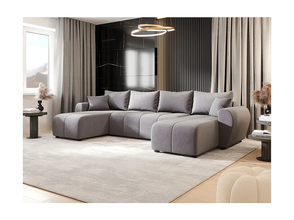 Canapé d’angle panoramique MOLIA en U