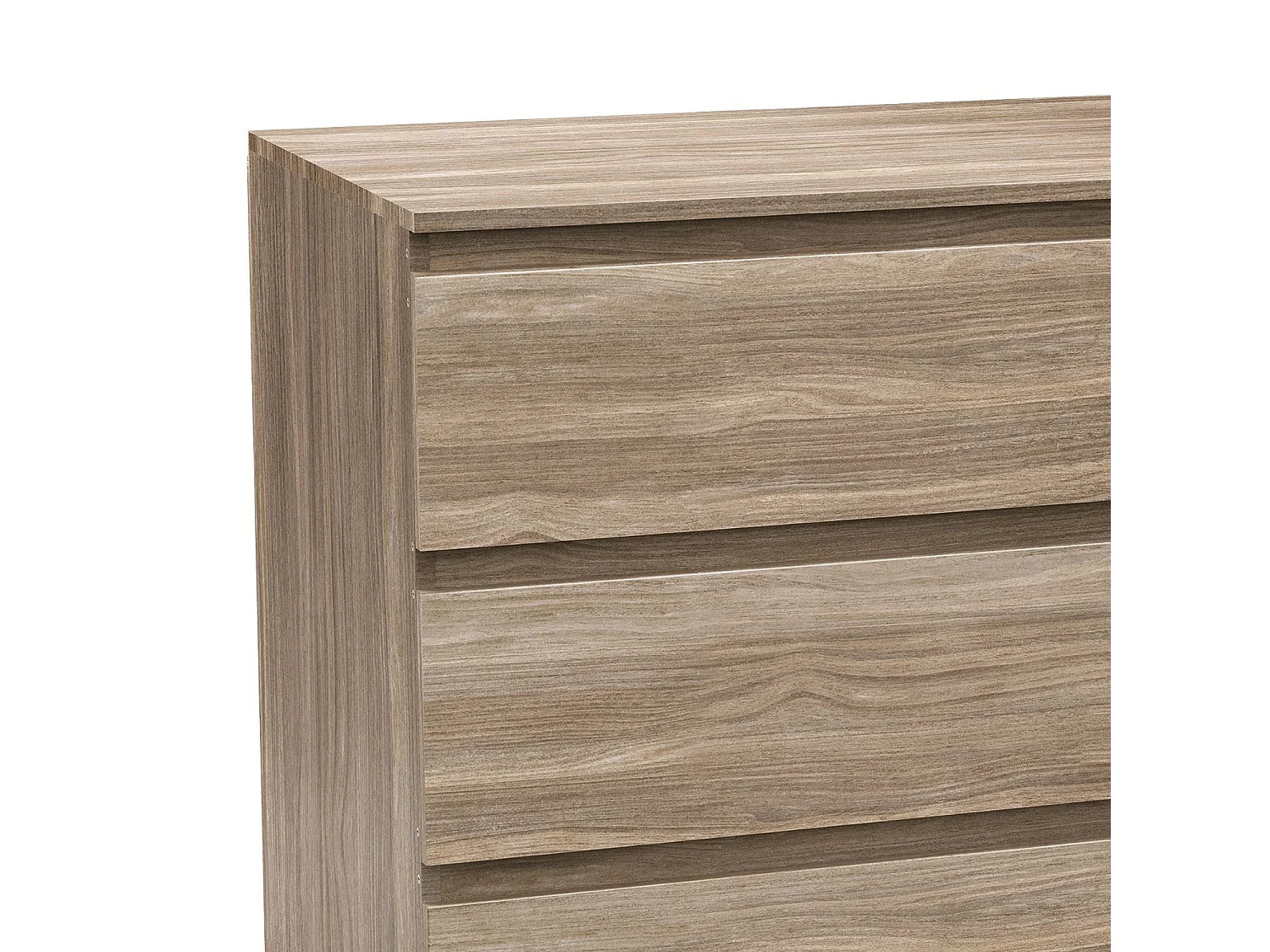 Cómoda de 3 Cajones SpaceQub 78x48x73cm 7house