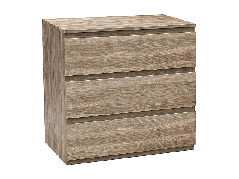 Cómoda de 3 Cajones SpaceQub 78x48x73cm 7house