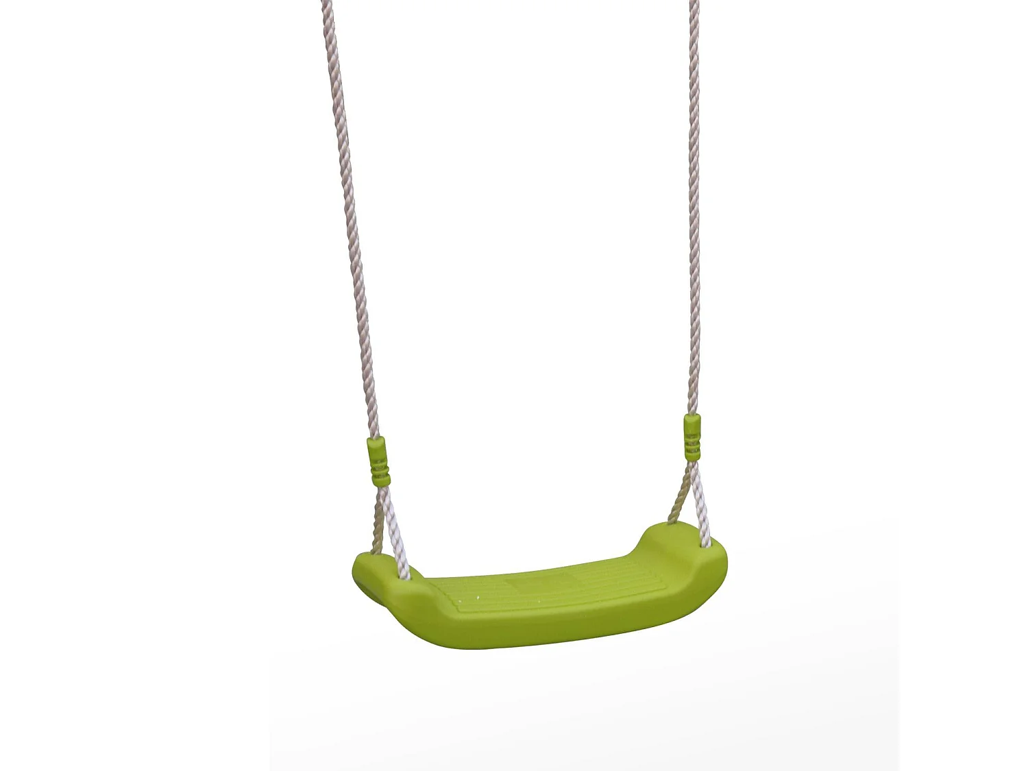 Columpios de parque infantil verde