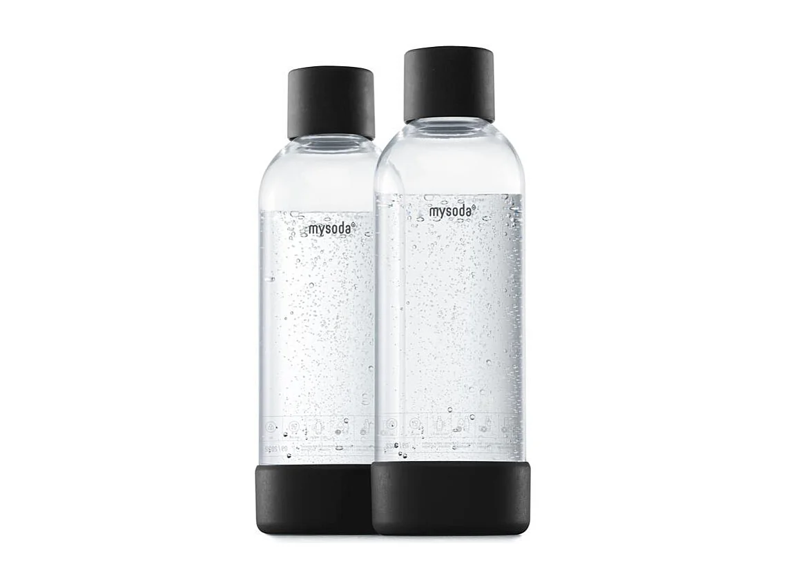 Pack de 2 bouteilles noires 1L