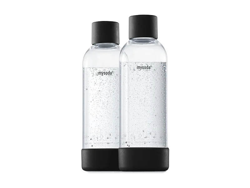 Pack de 2 bouteilles noires 1L