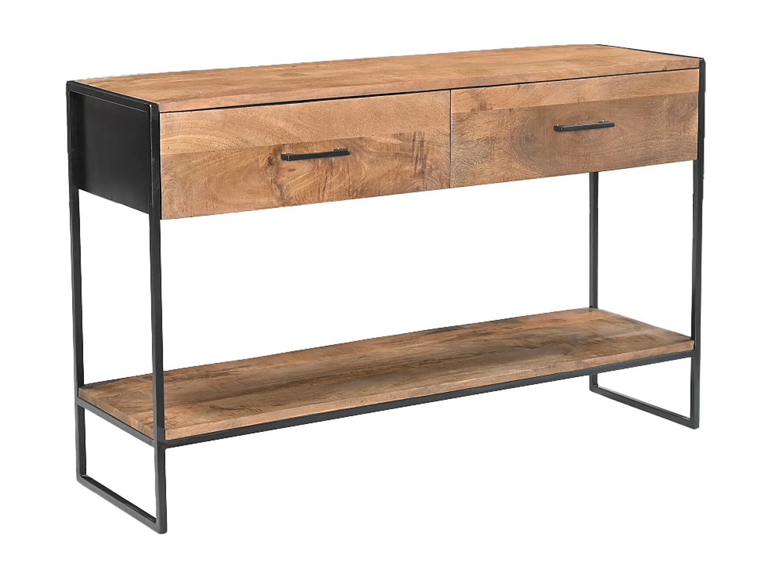 SKARS-Console 120 cm en bois massif