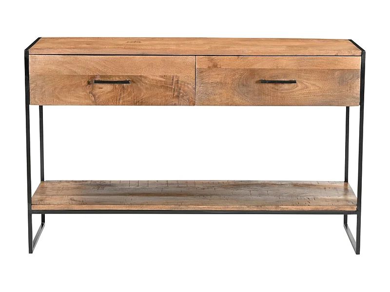 SKARS-Console 120 cm en bois massif