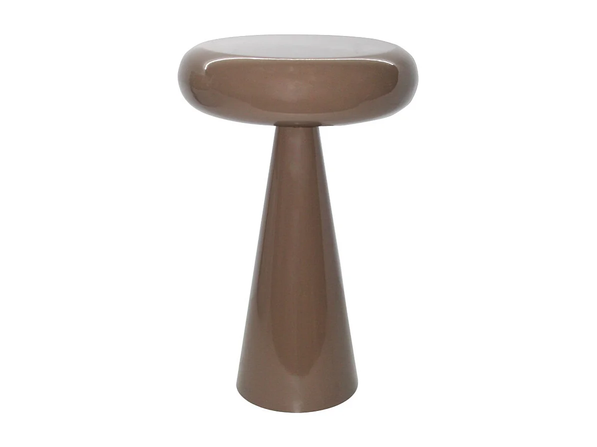 TILT-Table basse d'appoint en acier laqué Café