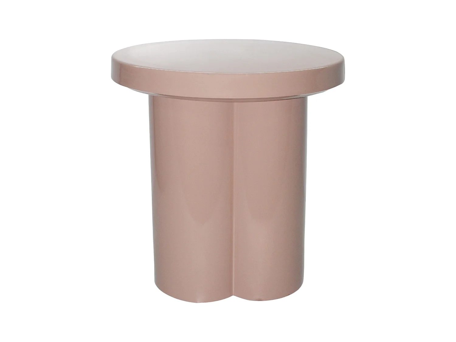 FIONA-Table basse ronde D43 Retro Pink