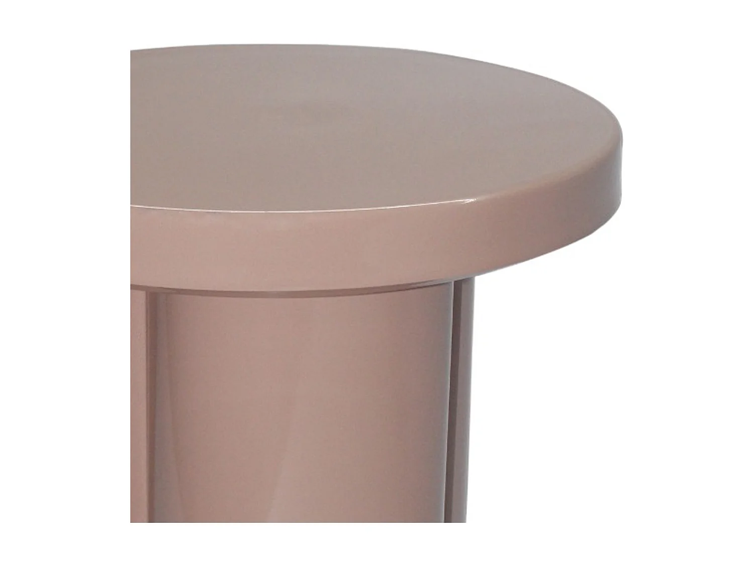 FIONA-Table basse ronde D43 Retro Pink