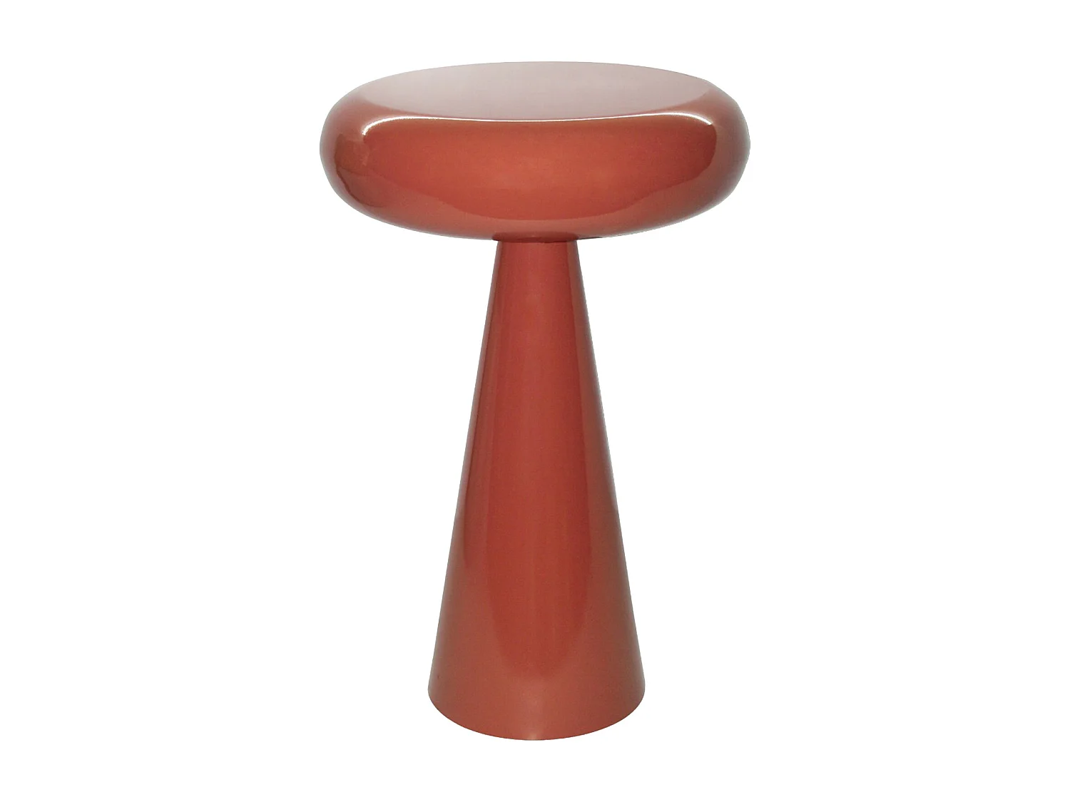 TILT-Table basse d'appoint en acier laqué Red