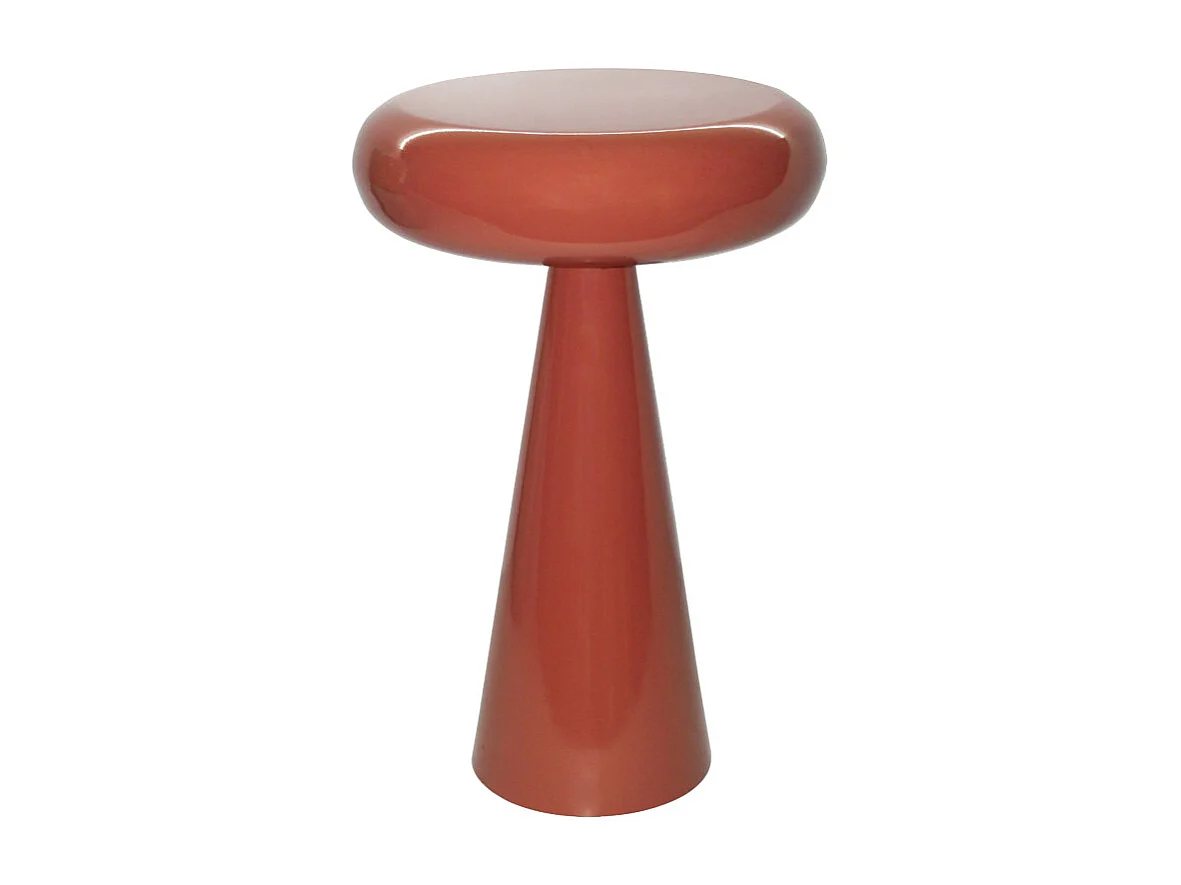 TILT-Table basse d'appoint en acier laqué Red
