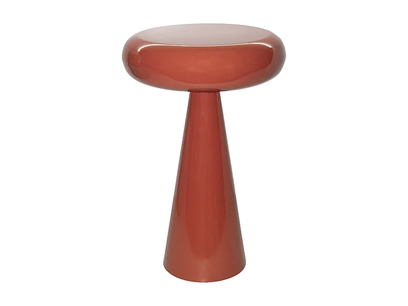 TILT-Table basse d'appoint en acier laqué Red