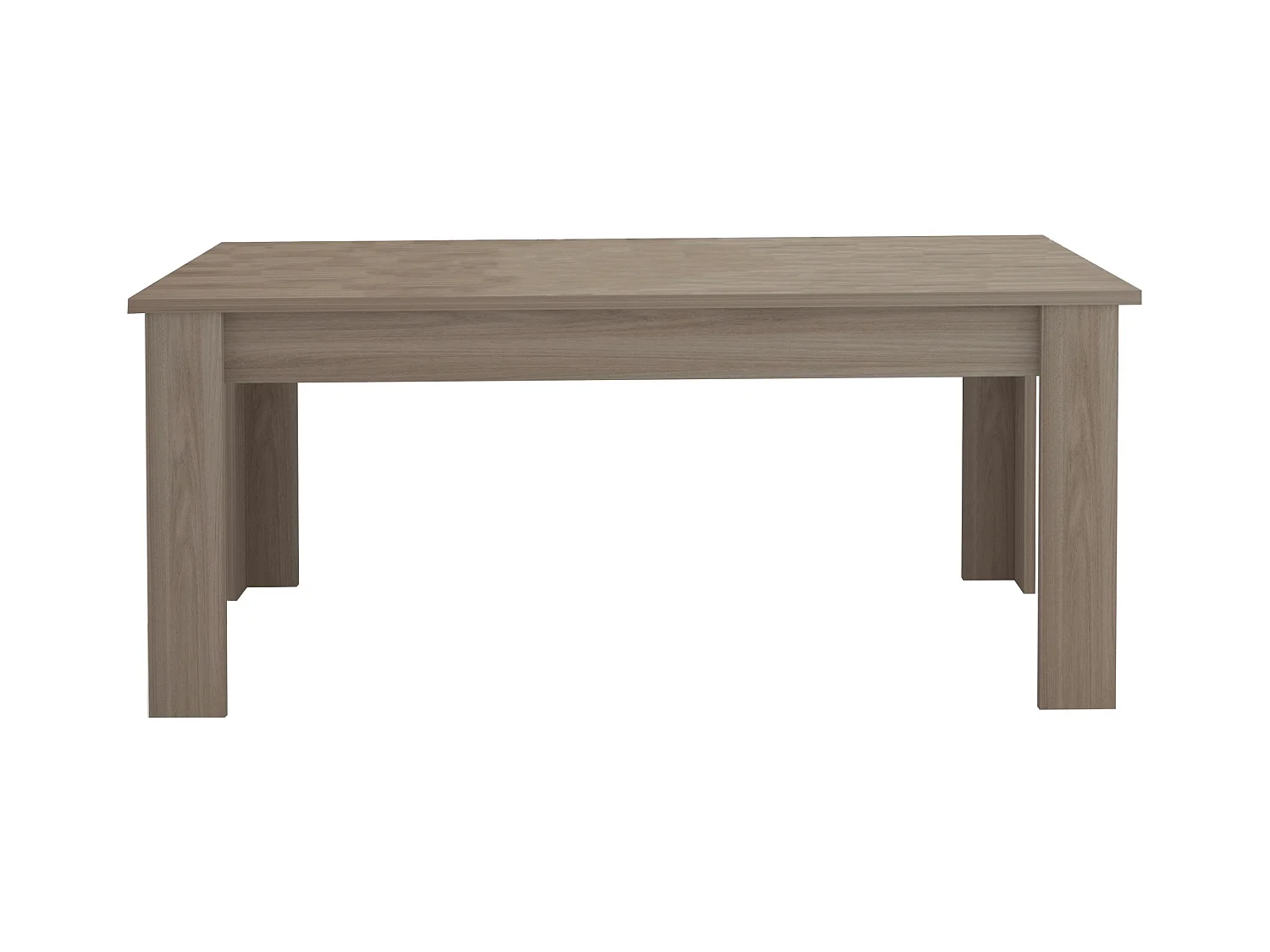 Table à manger de salon extensible 4-8 personnes Orme Helmi