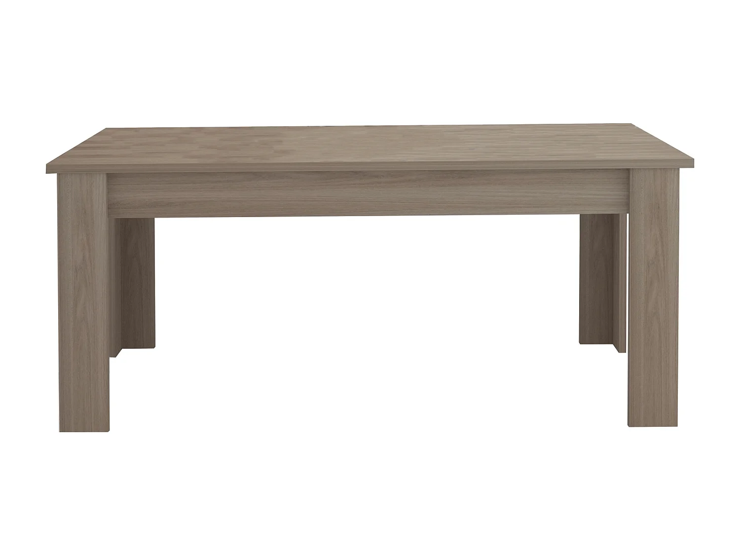 Tavolo allungabile Jesi ideale per 6-8 persone colore olmo 140/190x90x75 cm