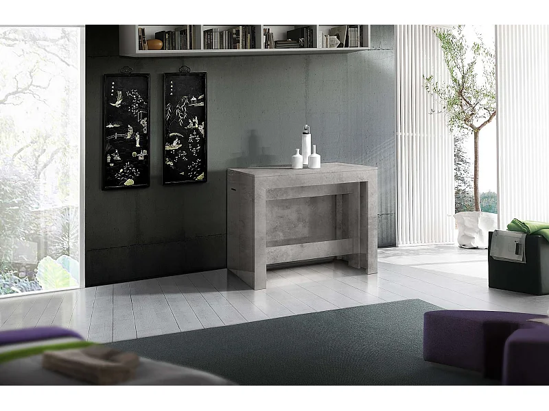 Consolle in legno Pratika L 90 x H 77 cm x P 90