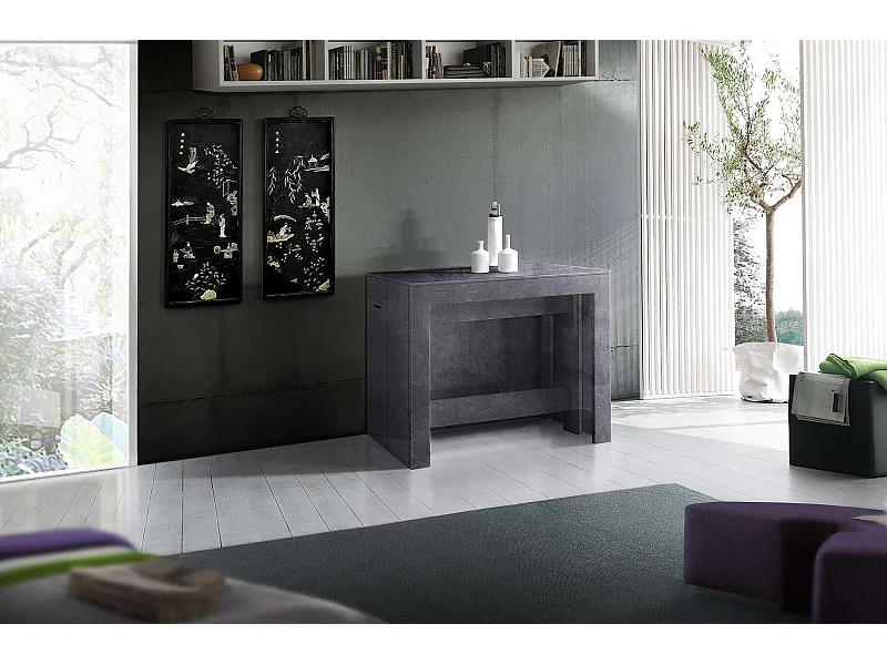 Consolle in legno Pratika L 90 x H 77 cm x P 90