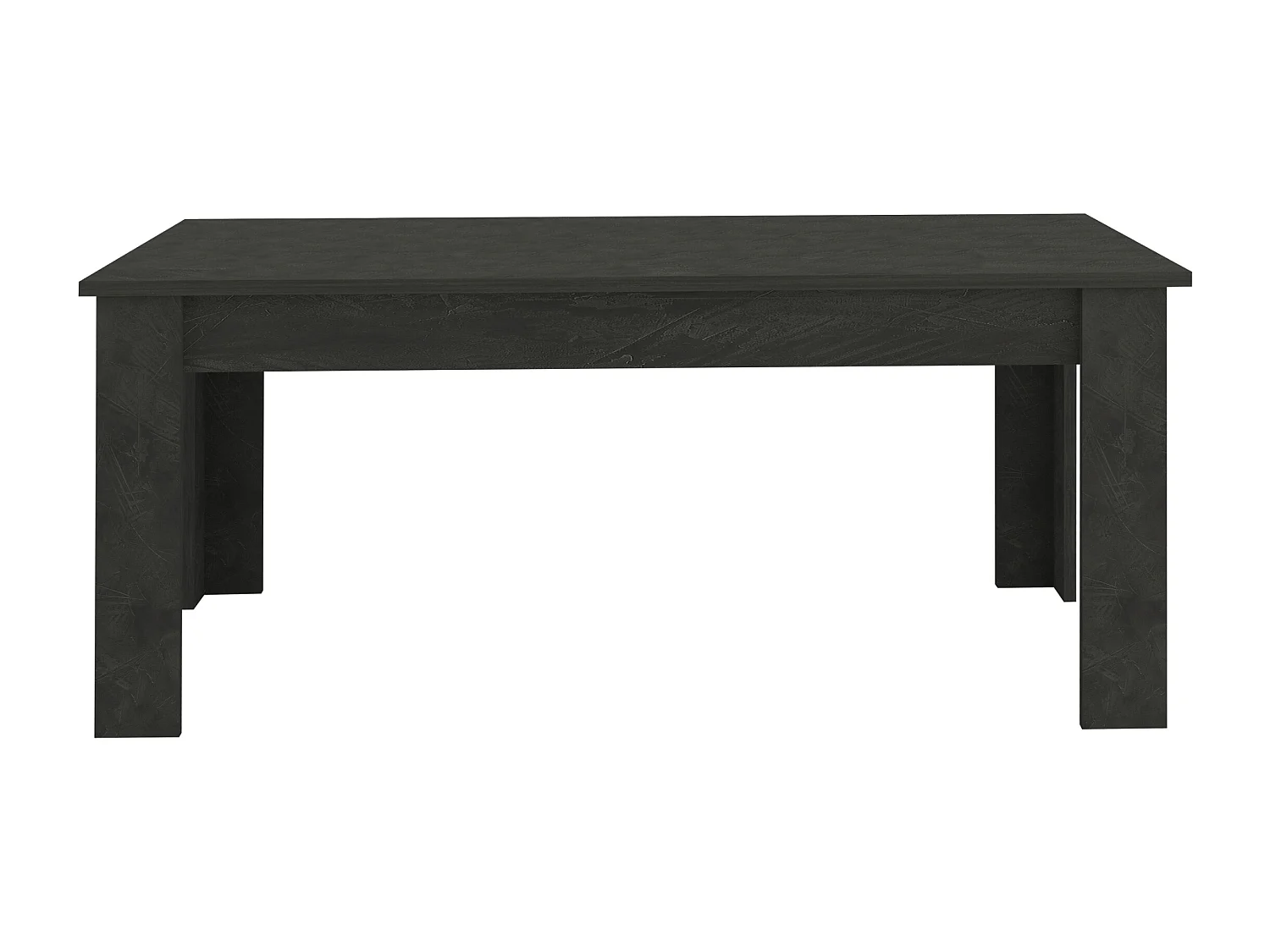 Mesa de comedor extensible con diseño moderno 160-210x90cm Jesi Ardesia