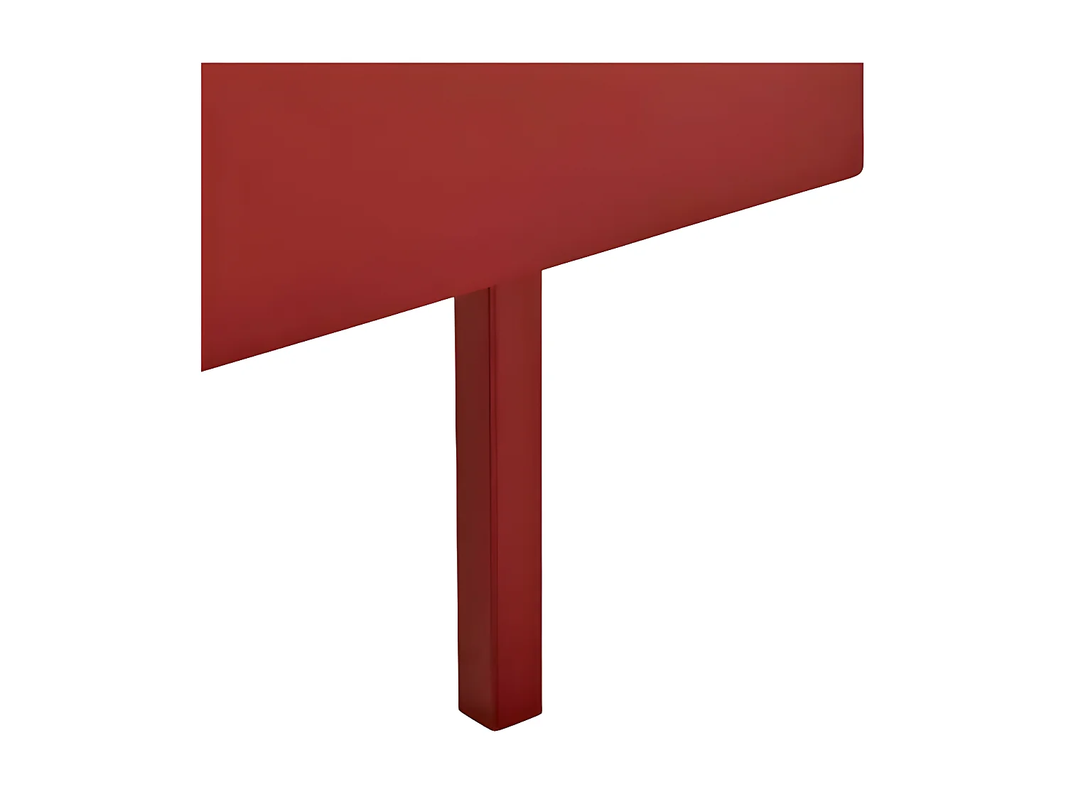 Buffet 3 portes 3 tiroirs Rouge/Chêne - TEULAT ARISTA