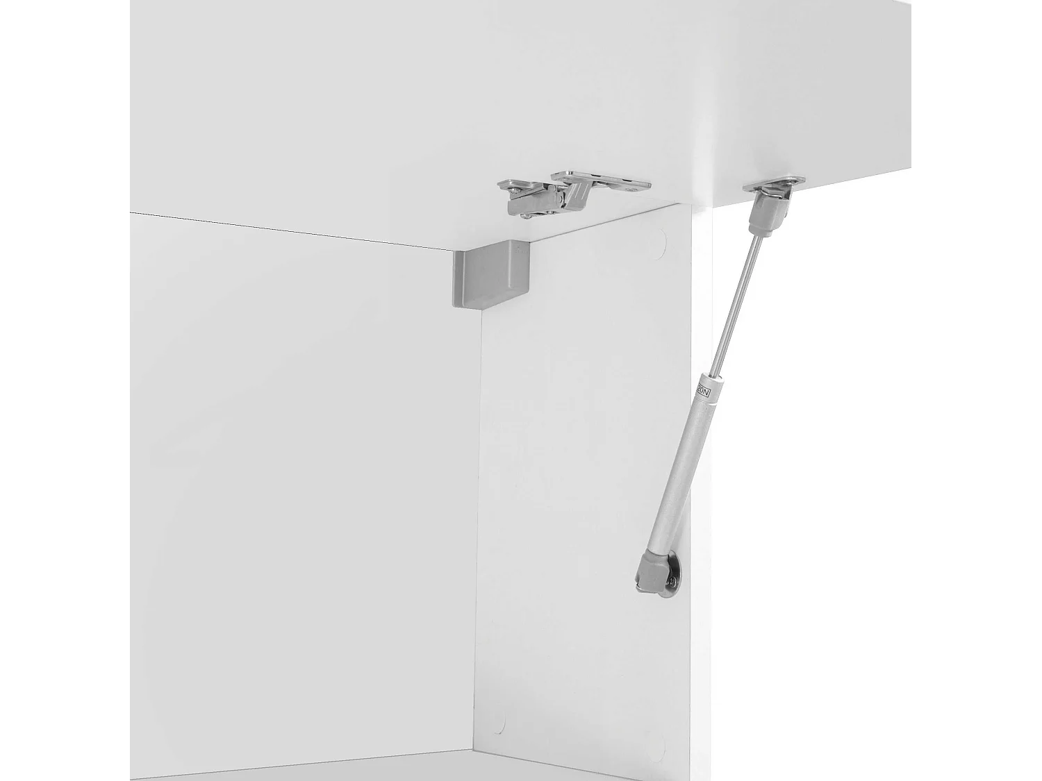 Pensile da muro Maruska con 1 anta a ribalta bianco lucido 180x30x40 cm