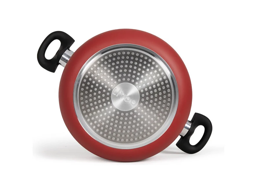 Livoo Faitout aluminium 24cm avec couvercle - MEP150R