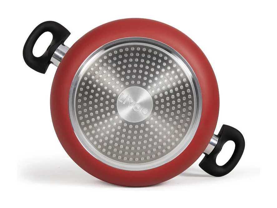 Livoo Faitout aluminium 24cm avec couvercle - MEP150R