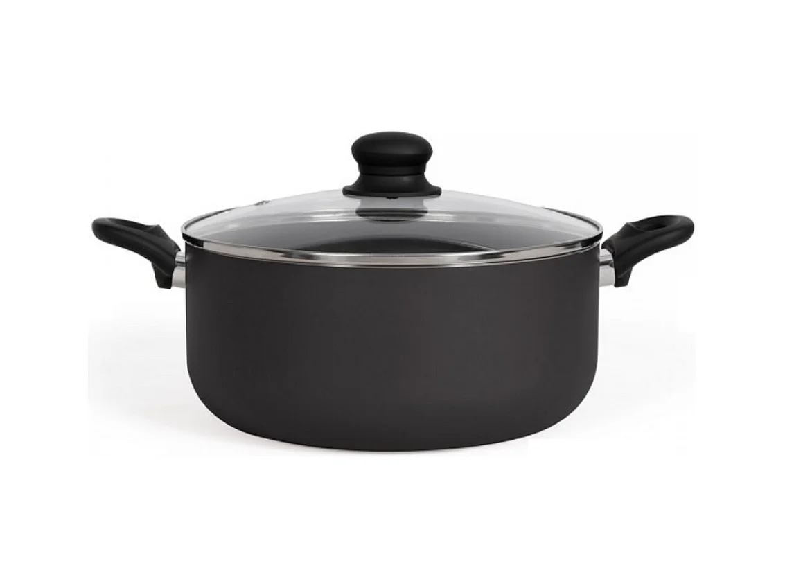 Livoo Faitout aluminium 28cm avec couvercle - MEP151N