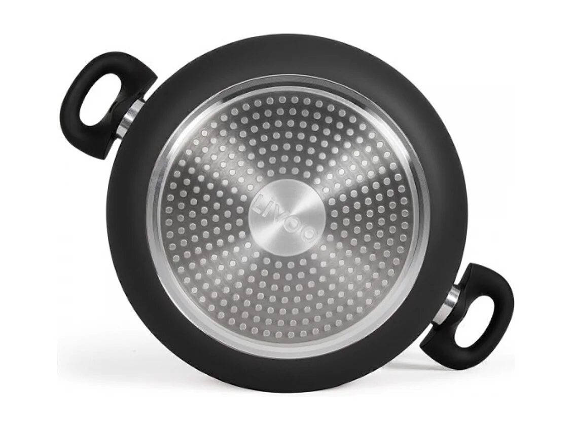 Livoo Faitout aluminium 28cm avec couvercle - MEP151N