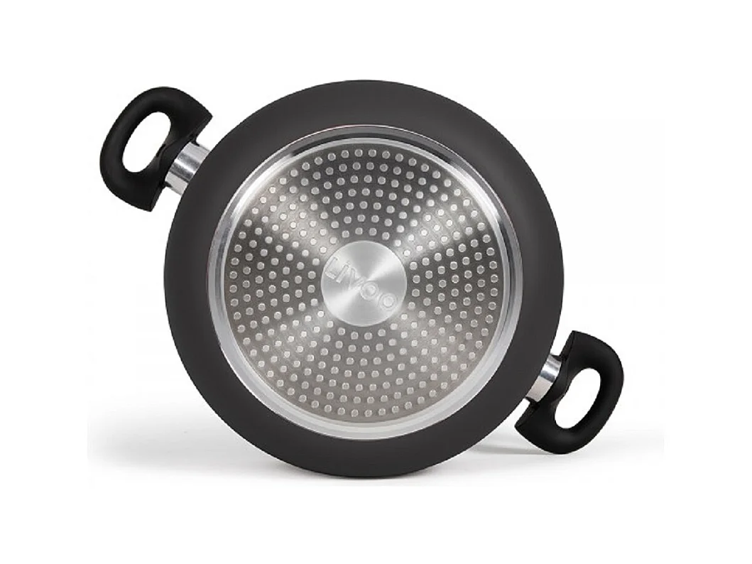 Livoo Faitout aluminium 24cm avec couvercle - MEP150N