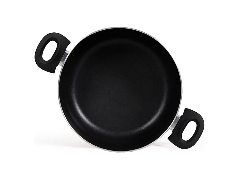 Aluminiumtopf 28cm Antihaftbeschichtet mit Hitzebeständigen Griffen - Livoo MEP151R