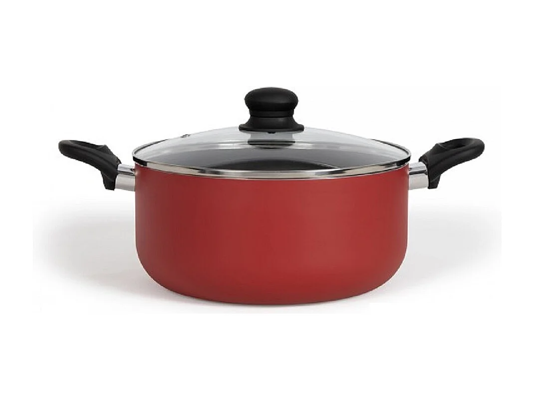 Livoo Faitout aluminium 28cm avec couvercle - MEP151R