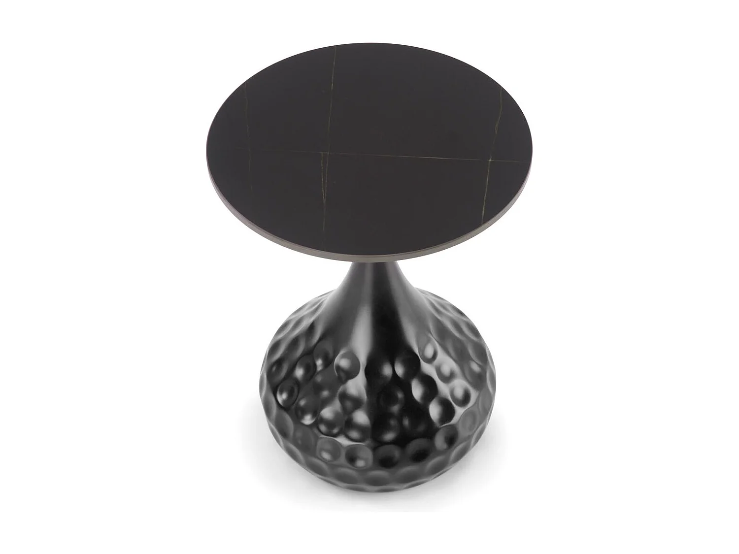 Tavolino Verde/Sinterizzato/Marmo Design/Nero