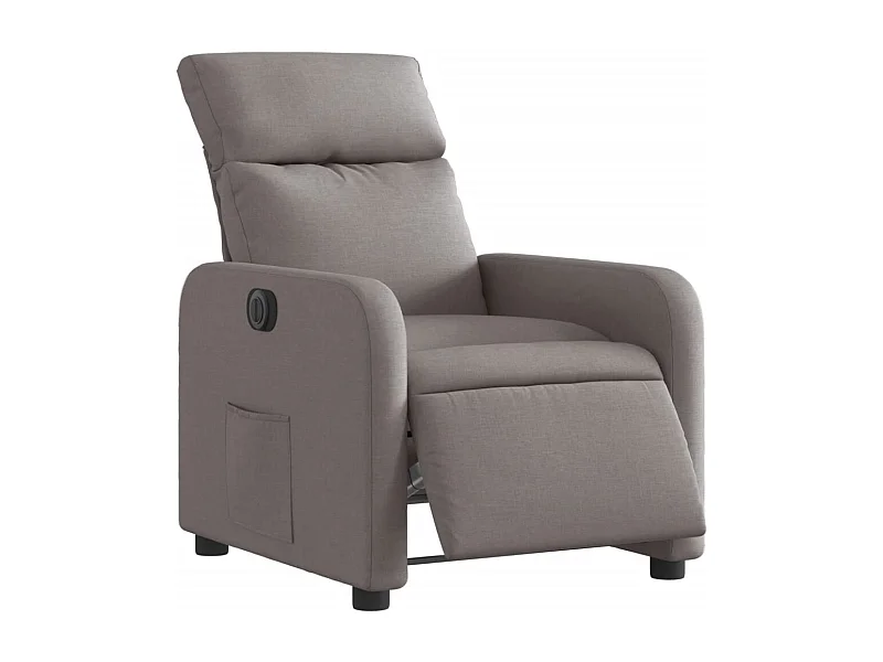 Fauteuil relax TV fonction tissu 66 x 89.5 x 95.5 cm DEC028575