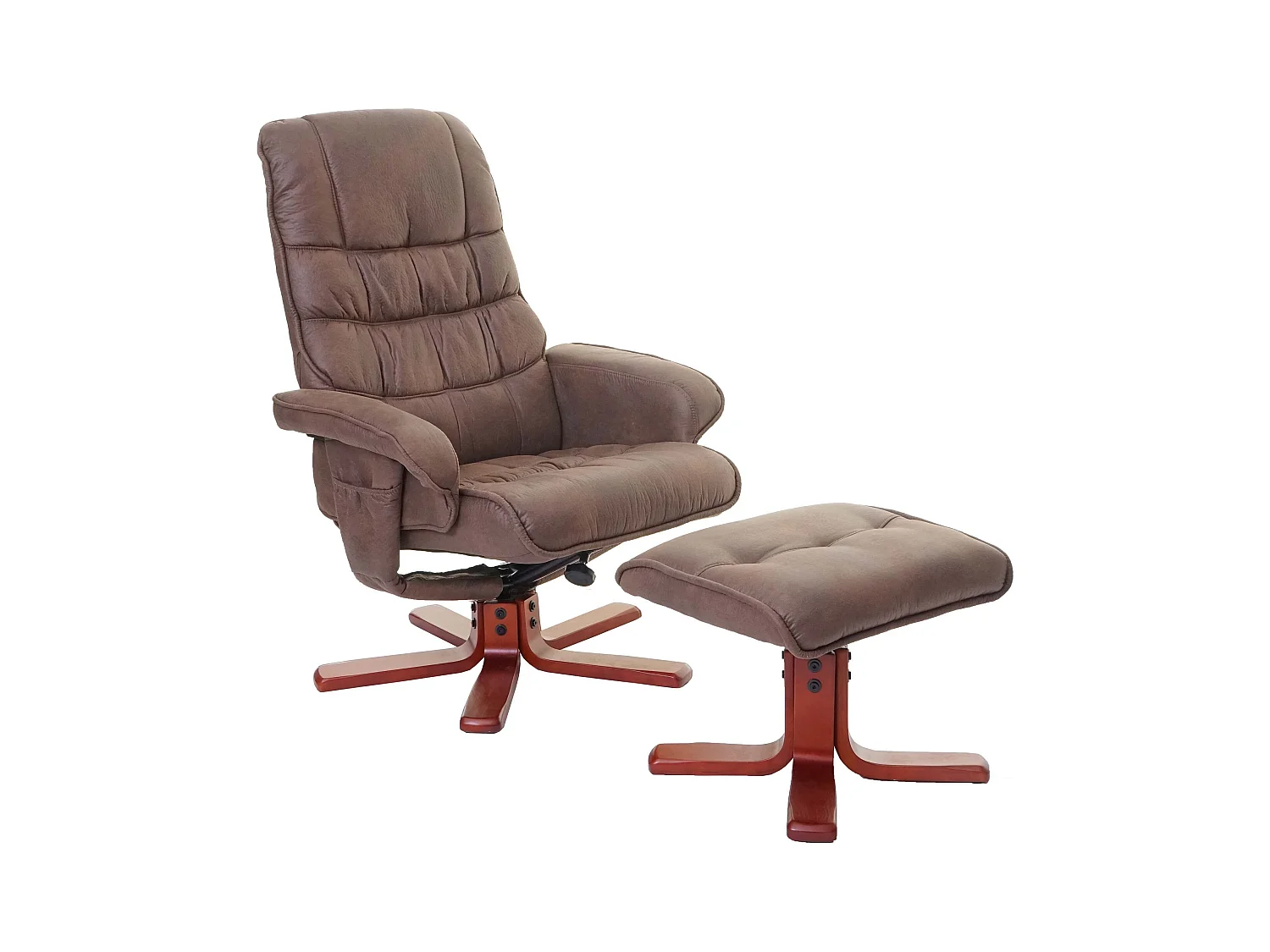 Fauteuil relax inclinable avec marron 80 x 66 x 103 cm 04_0002042