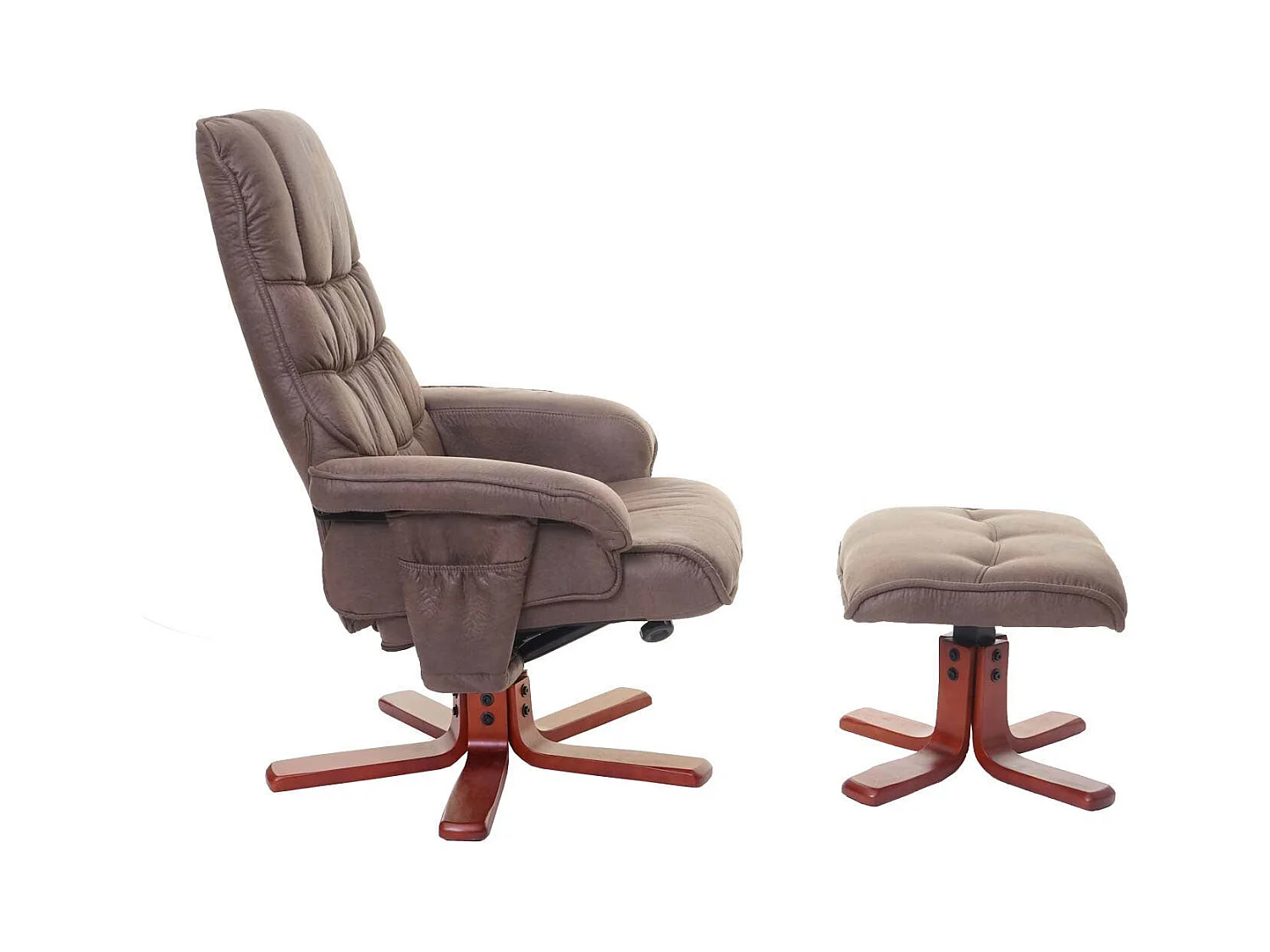 Fauteuil relax inclinable avec marron 80 x 66 x 103 cm 04_0002042