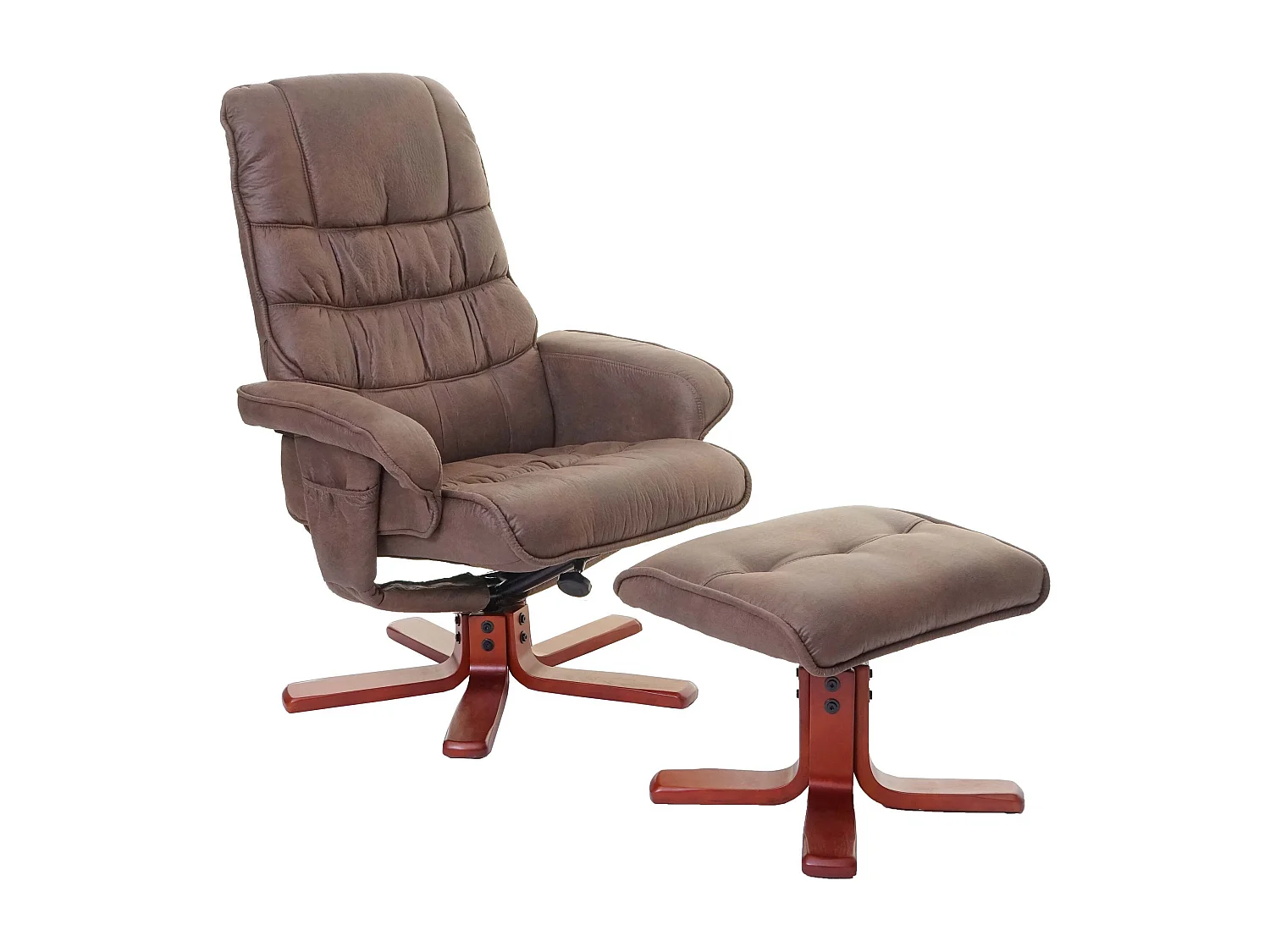 Fauteuil relax inclinable avec marron 80 x 66 x 103 cm 04_0002042