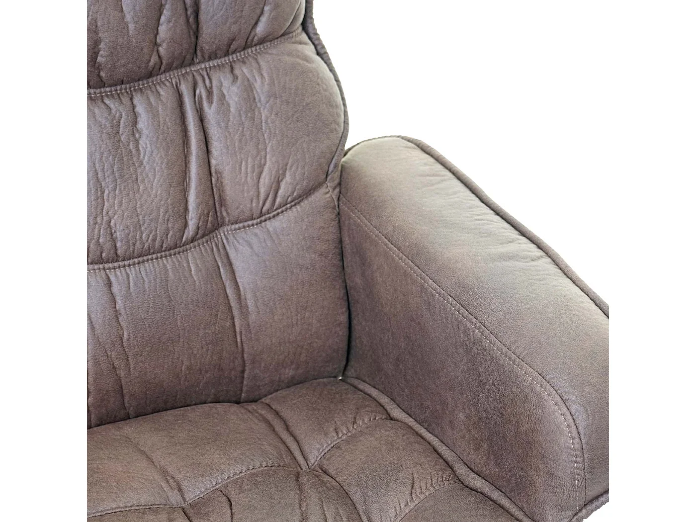 Fauteuil relax inclinable avec marron 80 x 66 x 103 cm 04_0002042