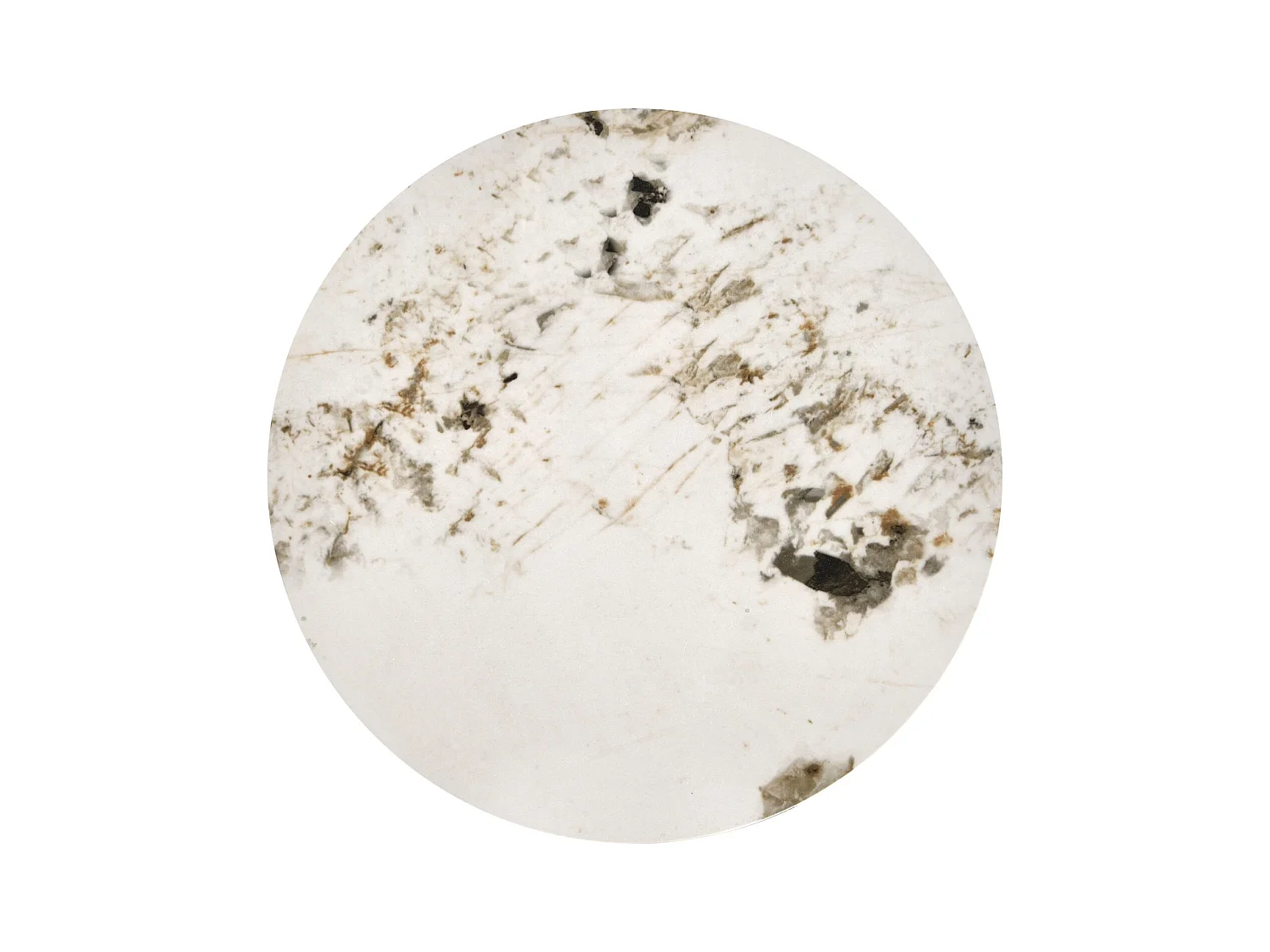 Tavolino Verde/Sinterizzato/Marmo Design/Bianco