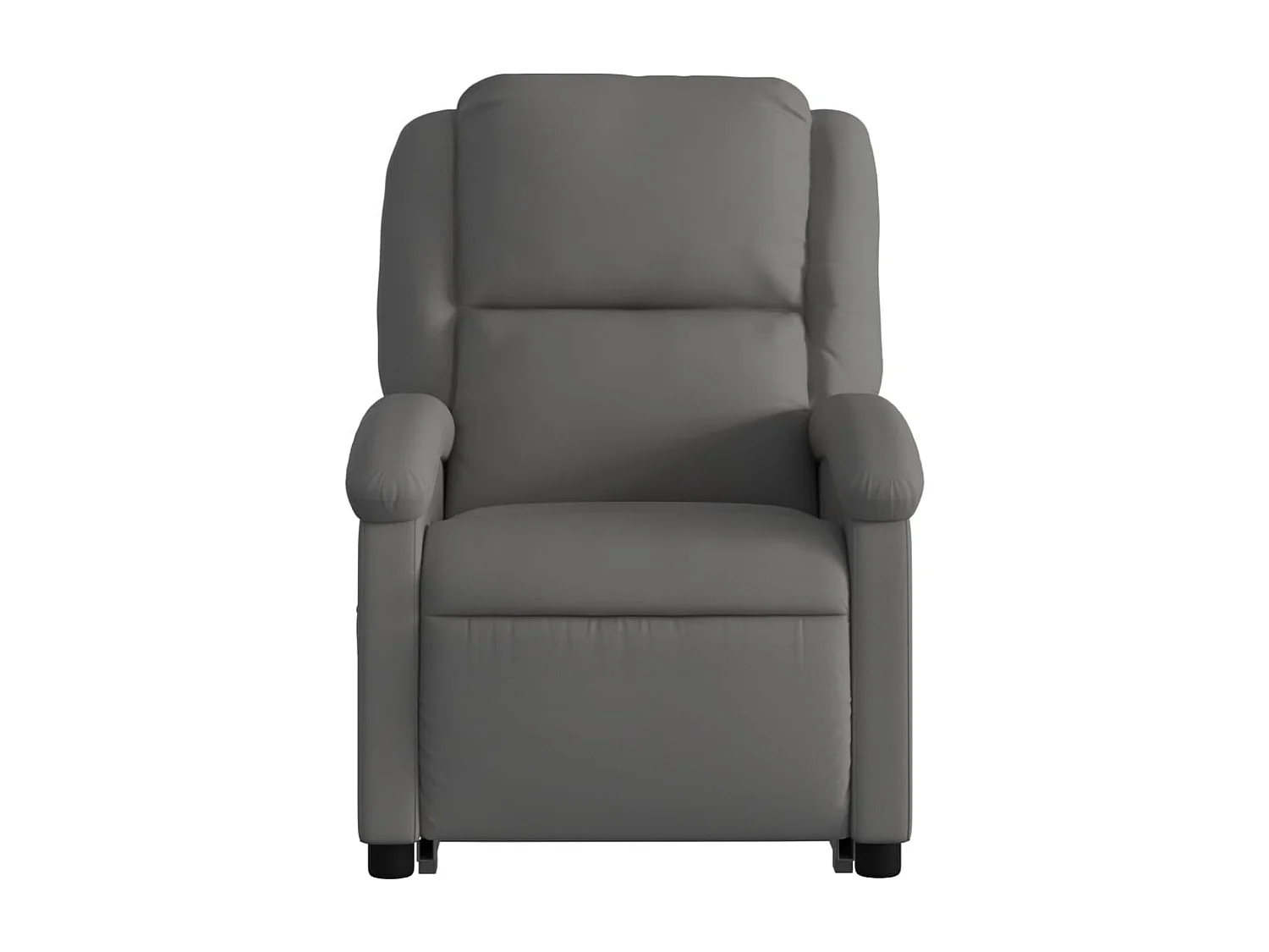 Fauteuil relax TV fonction cuir grise 71 x 86.5 x 99.5 cm DEC028335