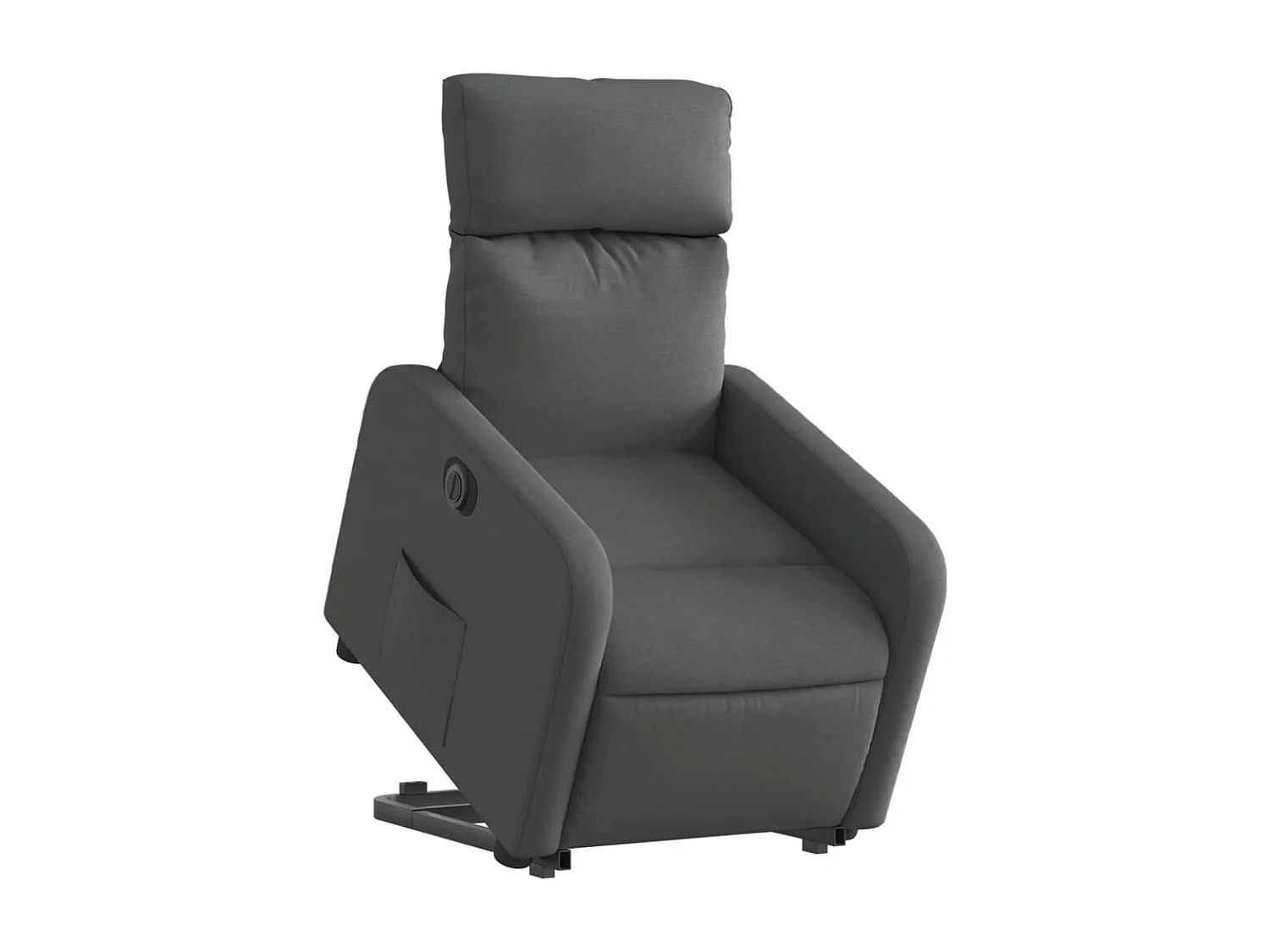 Fauteuil relax TV fonction tissu grise 66 x 89.5 x 95.5 cm DEC028346