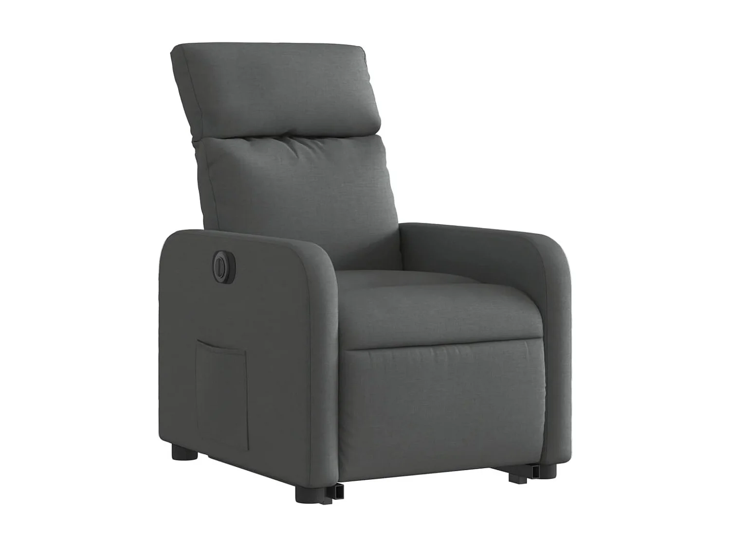 Fauteuil relax TV fonction tissu grise 66 x 89.5 x 95.5 cm DEC028346
