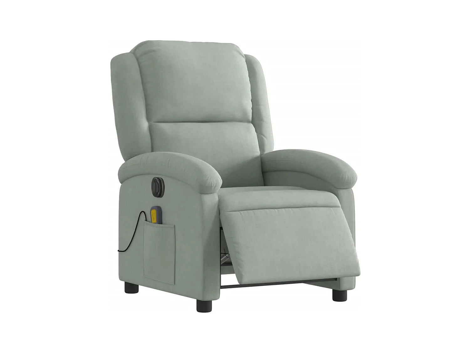Fauteuil relax TV fauteuil grise 71 x 86.5 x 99.5 cm DEC028299