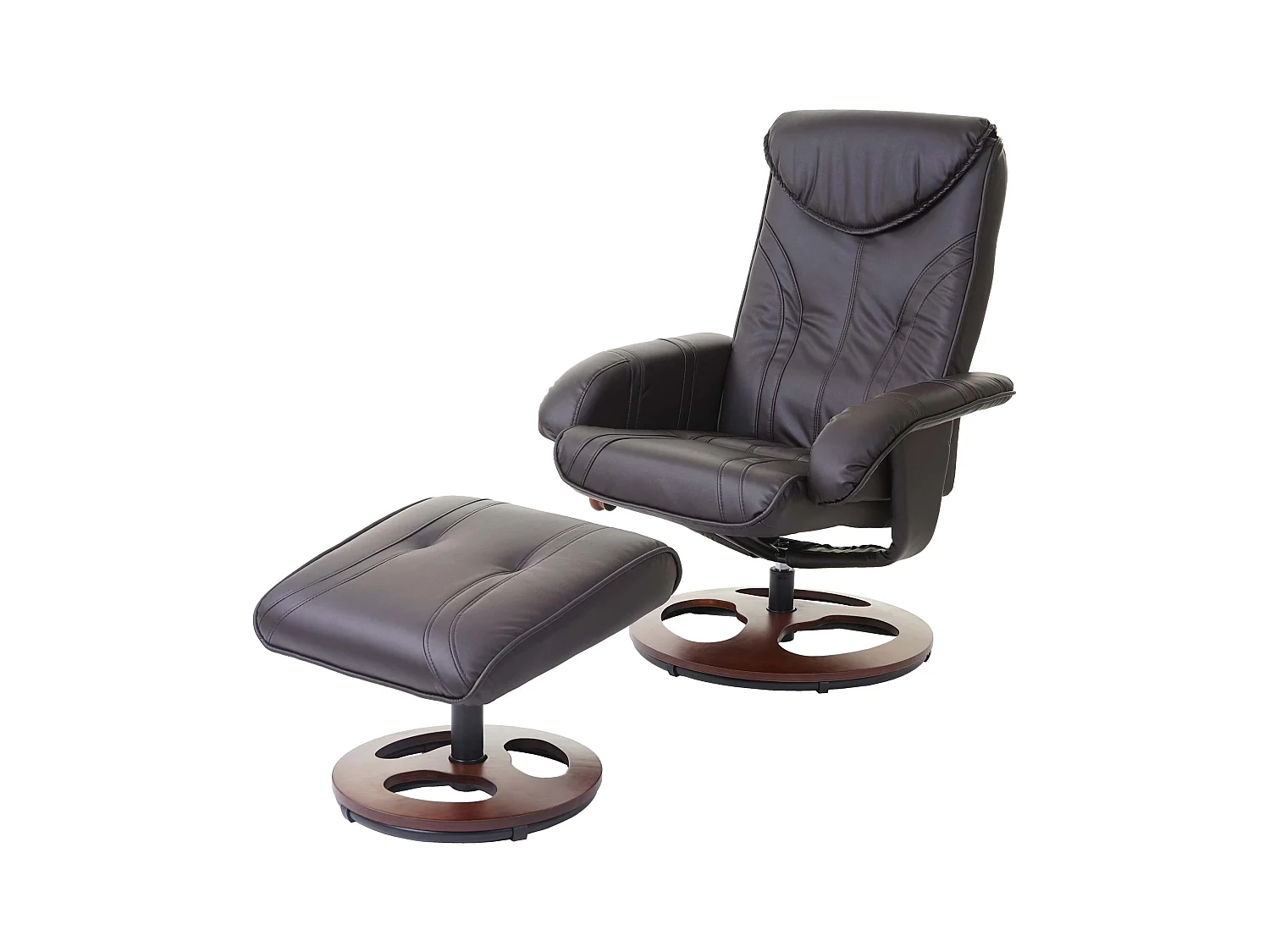 Fauteuil de relaxation TV marron 77 x 68 x 105 cm 04_0001950
