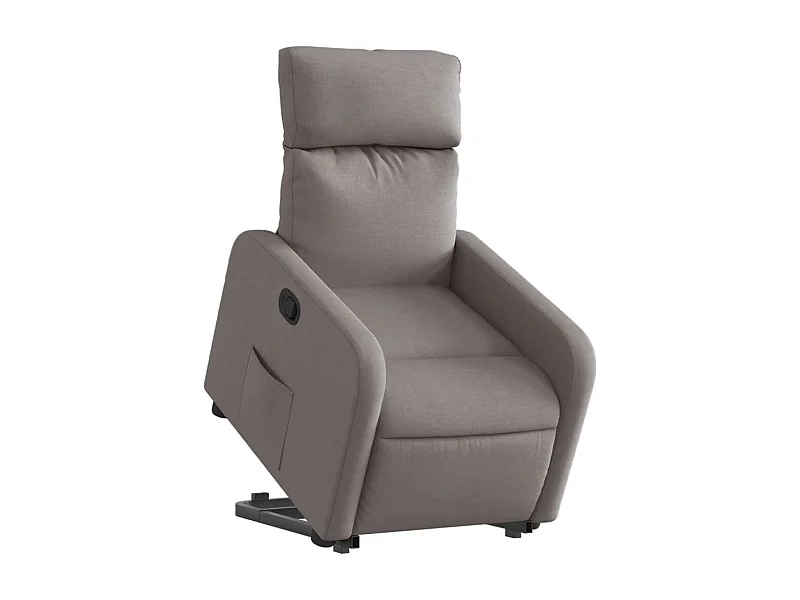 Fauteuil relax TV rembourrage tissu 66 x 89.5 x 95.5 cm DEC028192