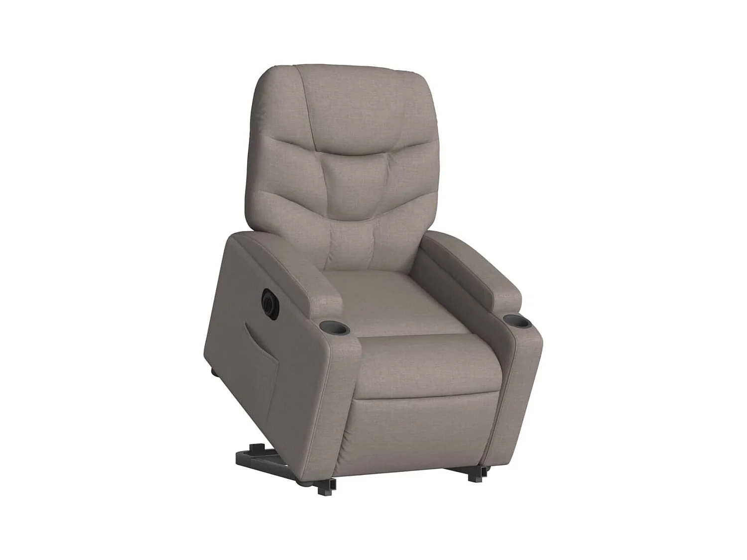 Fauteuil relax TV fonction tissu 74 x 89 x 100 cm DEC028587