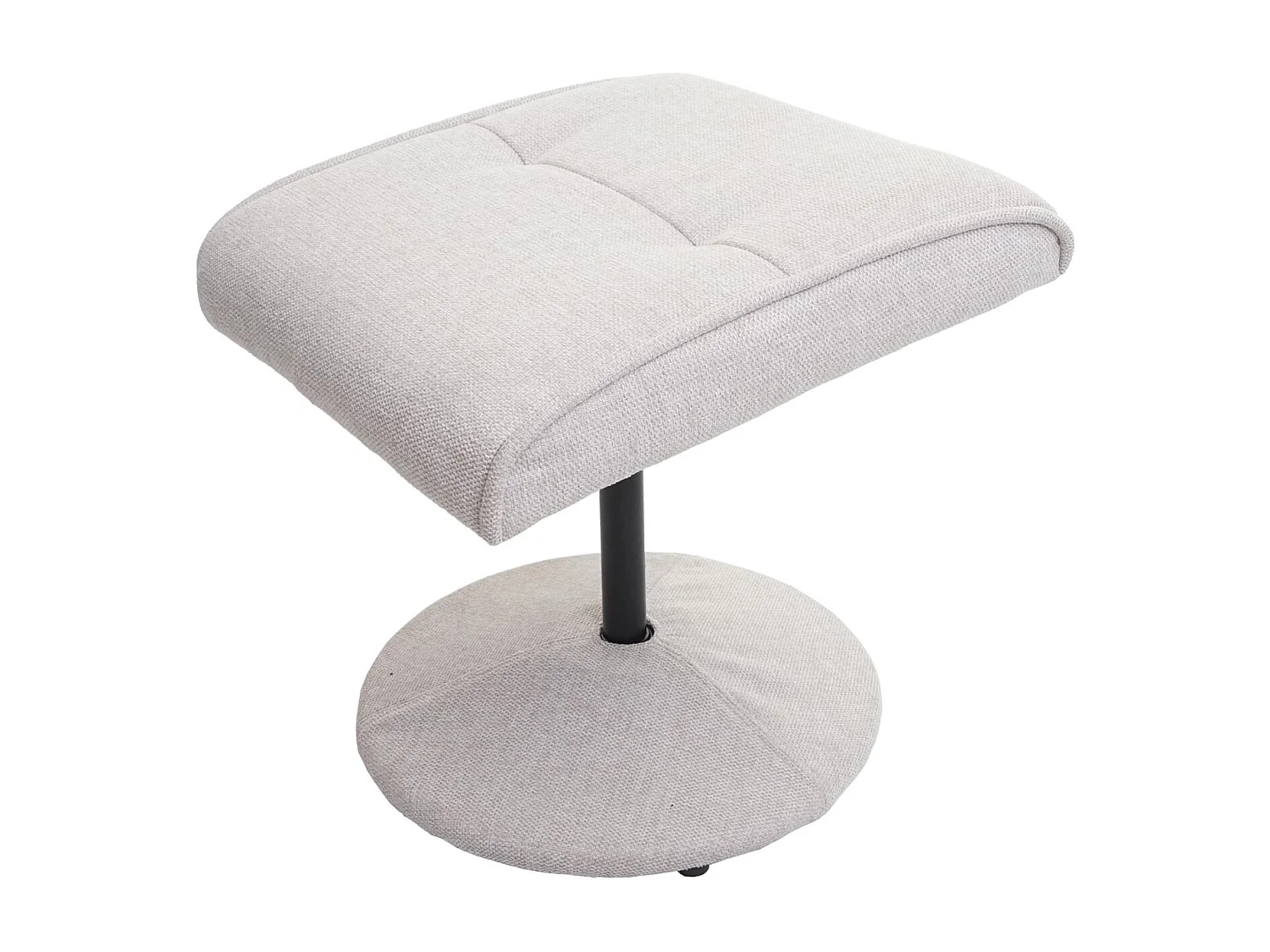 Fauteuil de relaxation TV PVC blanche 75 x 59 x 114 cm 04_0003105