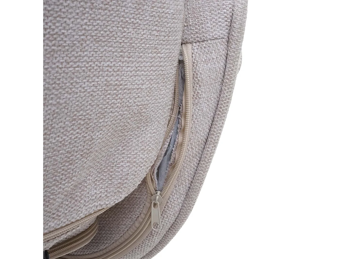 Fauteuil de relaxation TV PVC blanche 75 x 59 x 114 cm 04_0003105