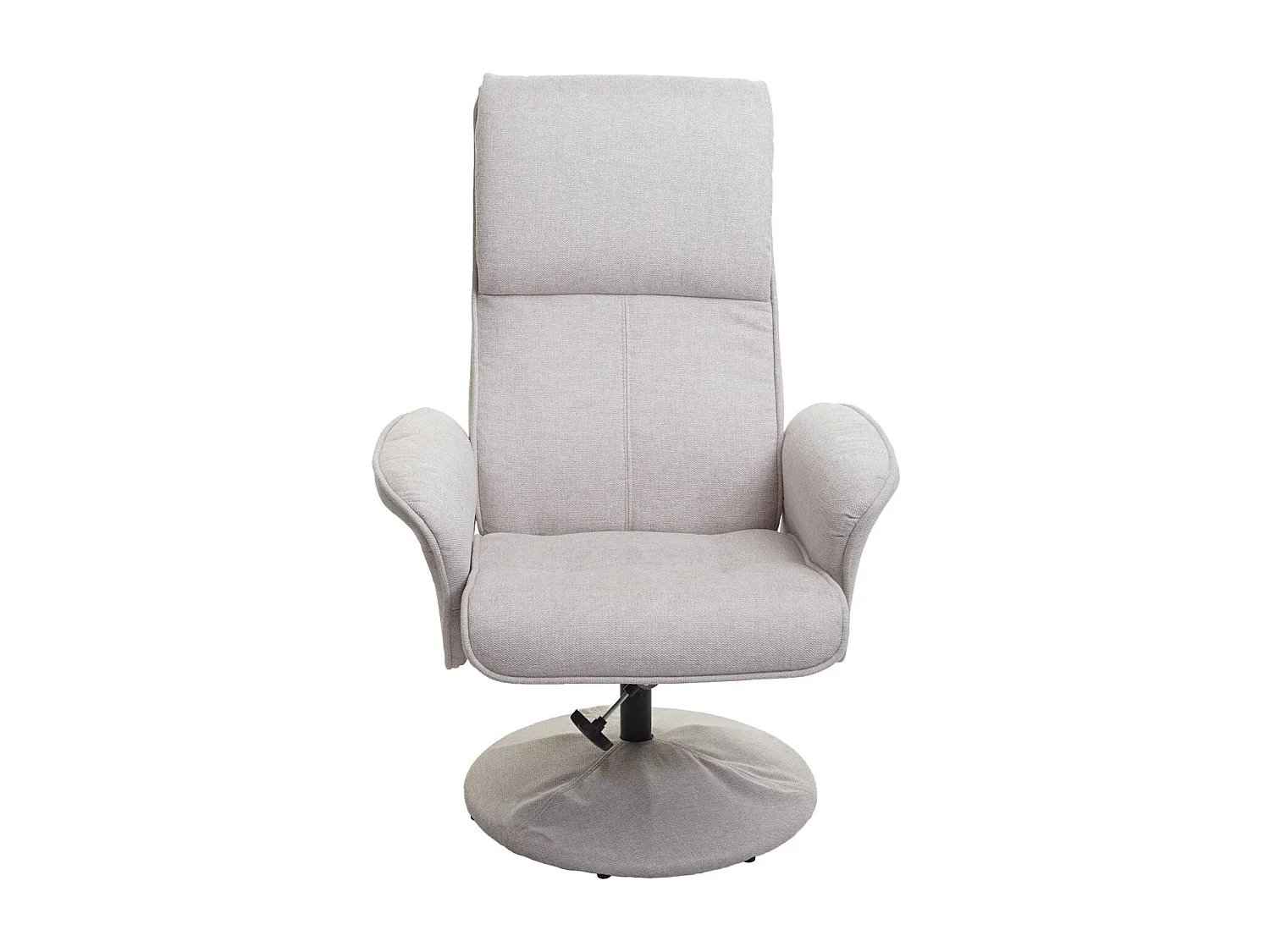 Fauteuil de relaxation TV PVC blanche 75 x 59 x 114 cm 04_0003105