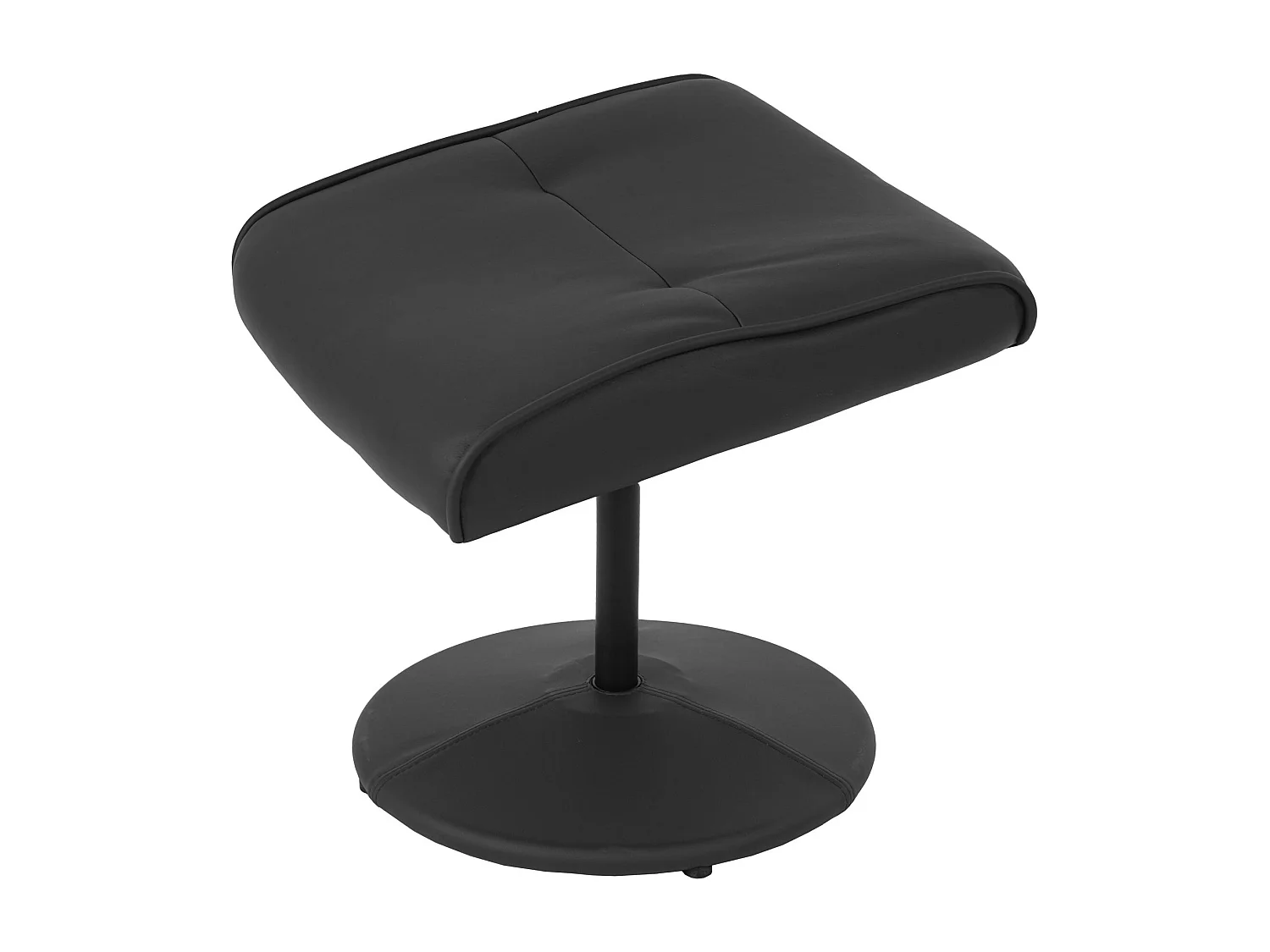 Fauteuil de relaxation TV noire 75 x 59 x 114 cm 04_0001940