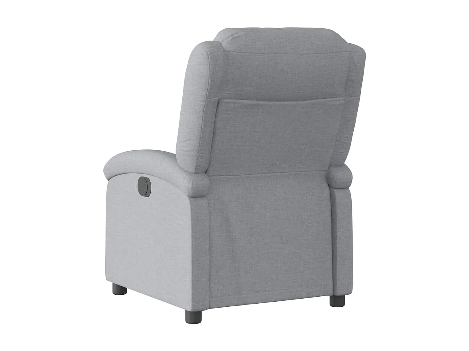 Fauteuil relax TV fonction tissu grise 71 x 86.5 x 99.5 cm DEC028306